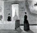 Guarigione miracolosa di una donna, 1885.